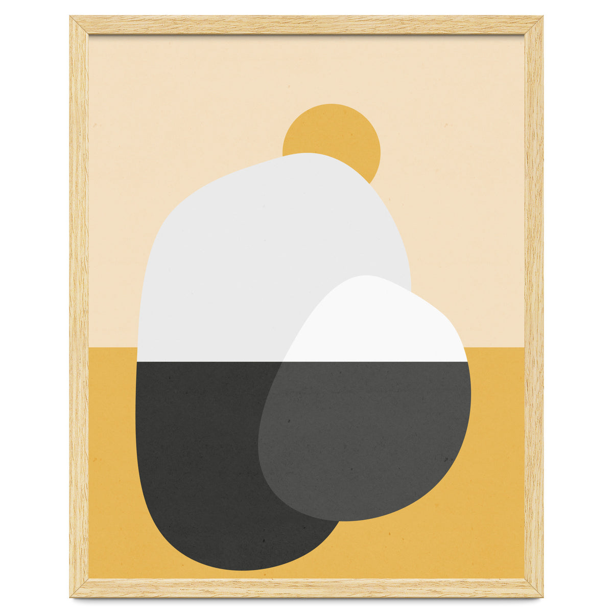 Abstract Boulders - Golden Desert