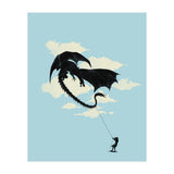 LITTLE GIRL PLAYING (Print Only) thumbnail