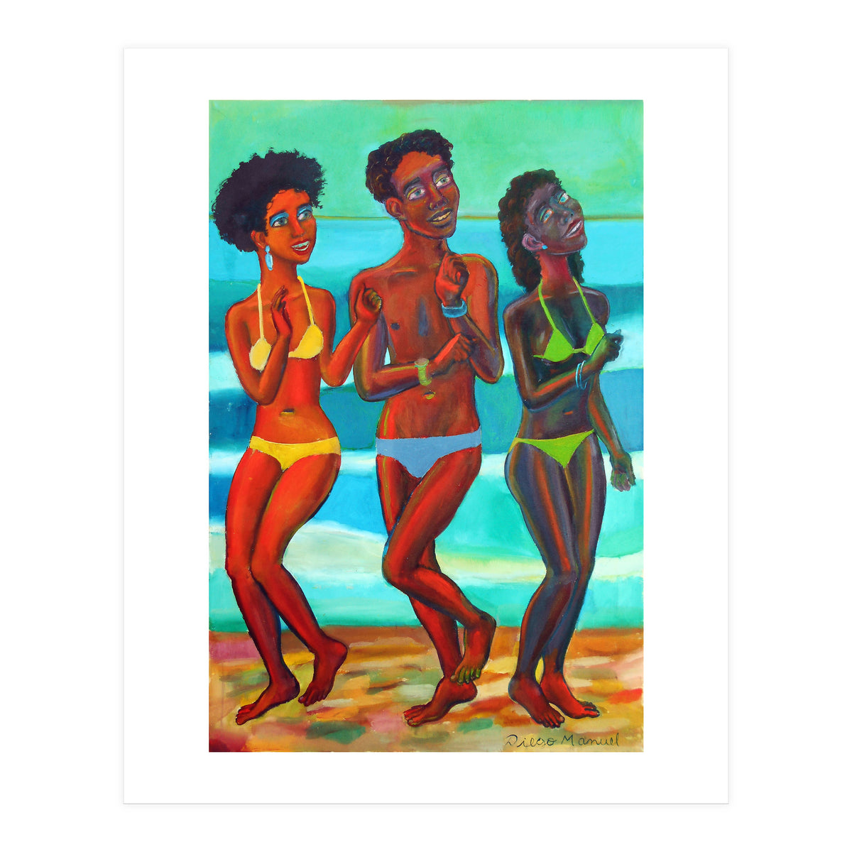 Bailando En La Playa 2020  (Print Only)