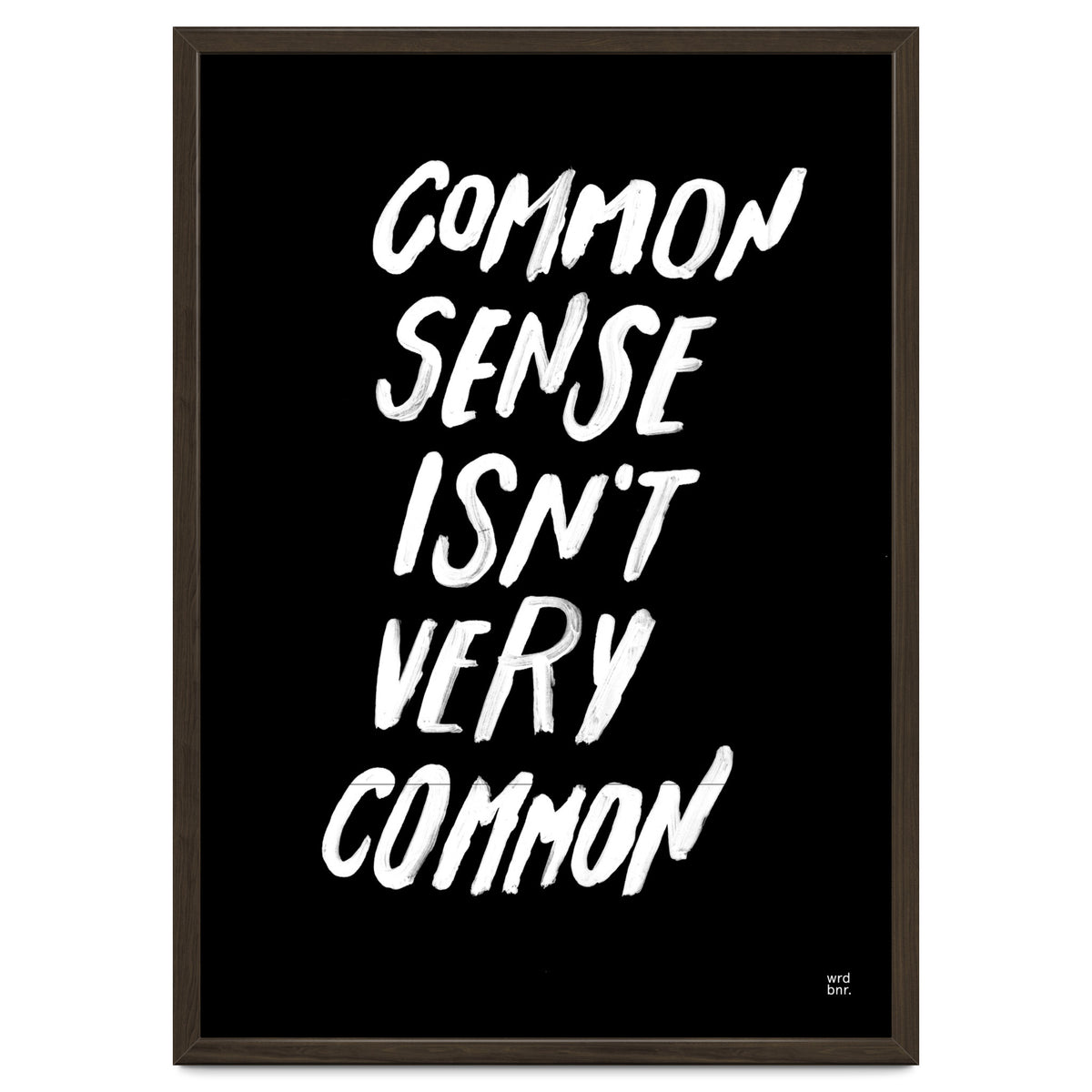 UNCOMMON SENSE