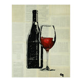 Red Wine . (Print Only) thumbnail