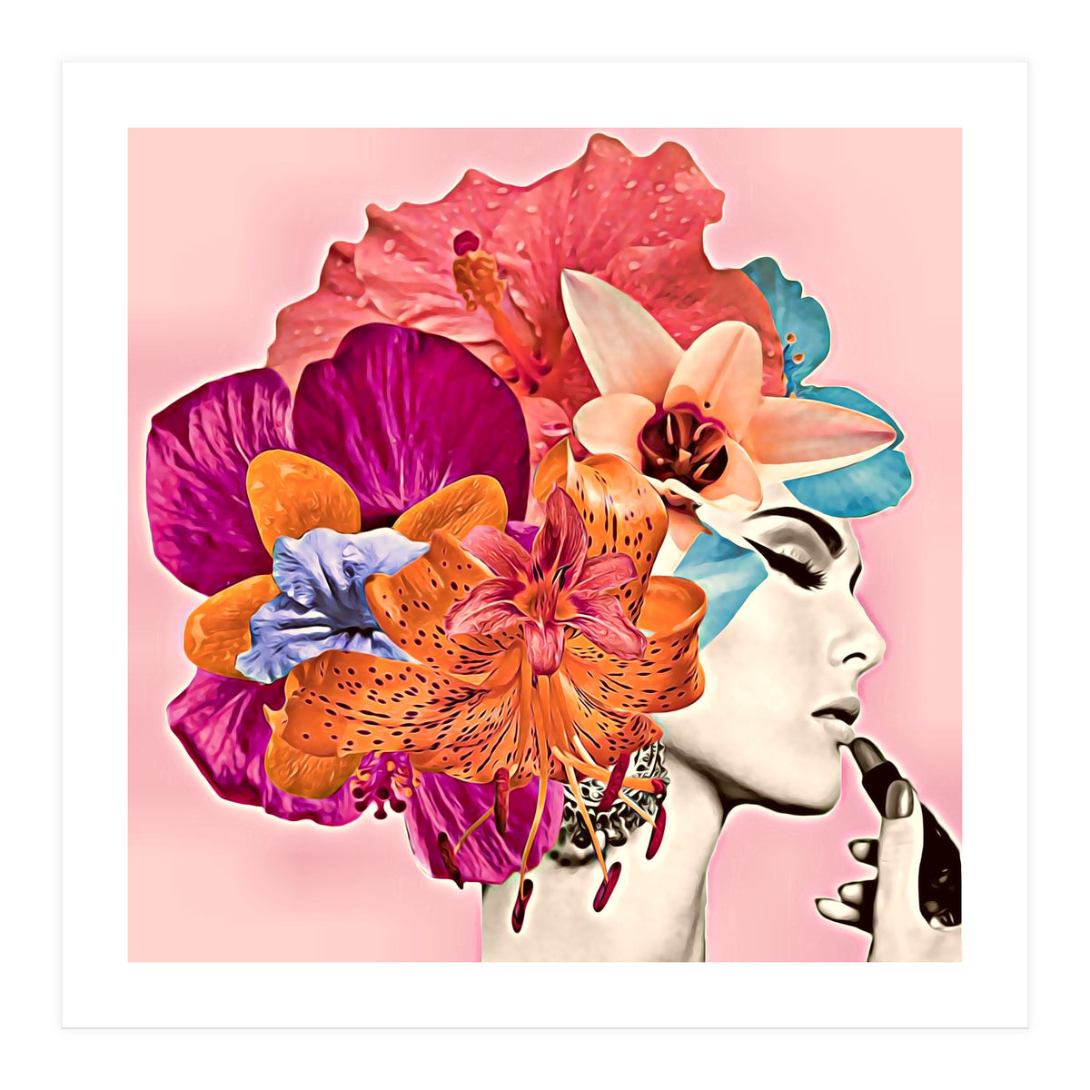 Floral Head (Print Only)