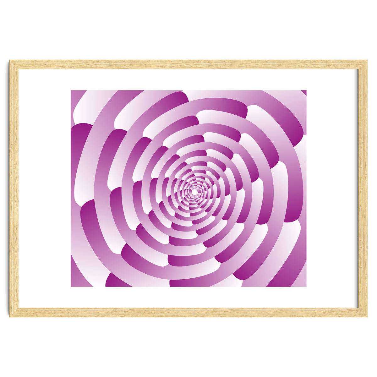 Abstract Pink Spiral