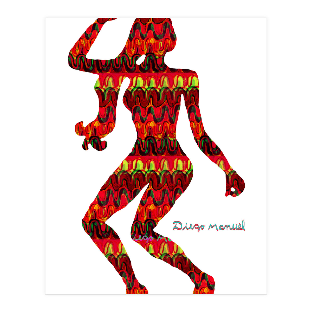 Dance Girl B 4 (Print Only)