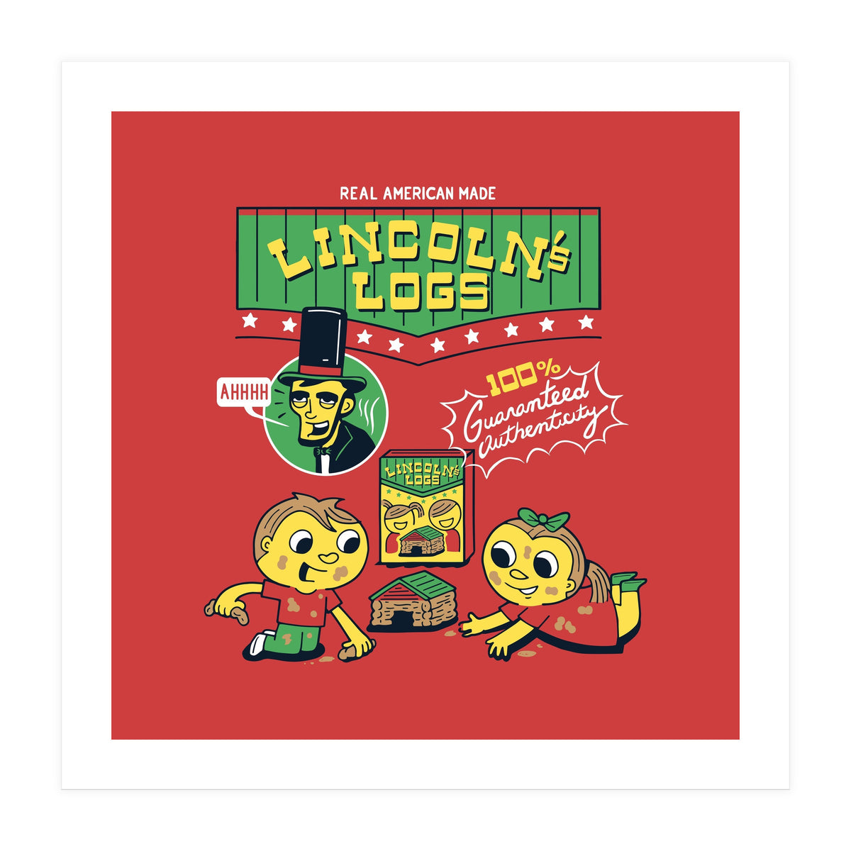 Lincoln Logs (Print Only)