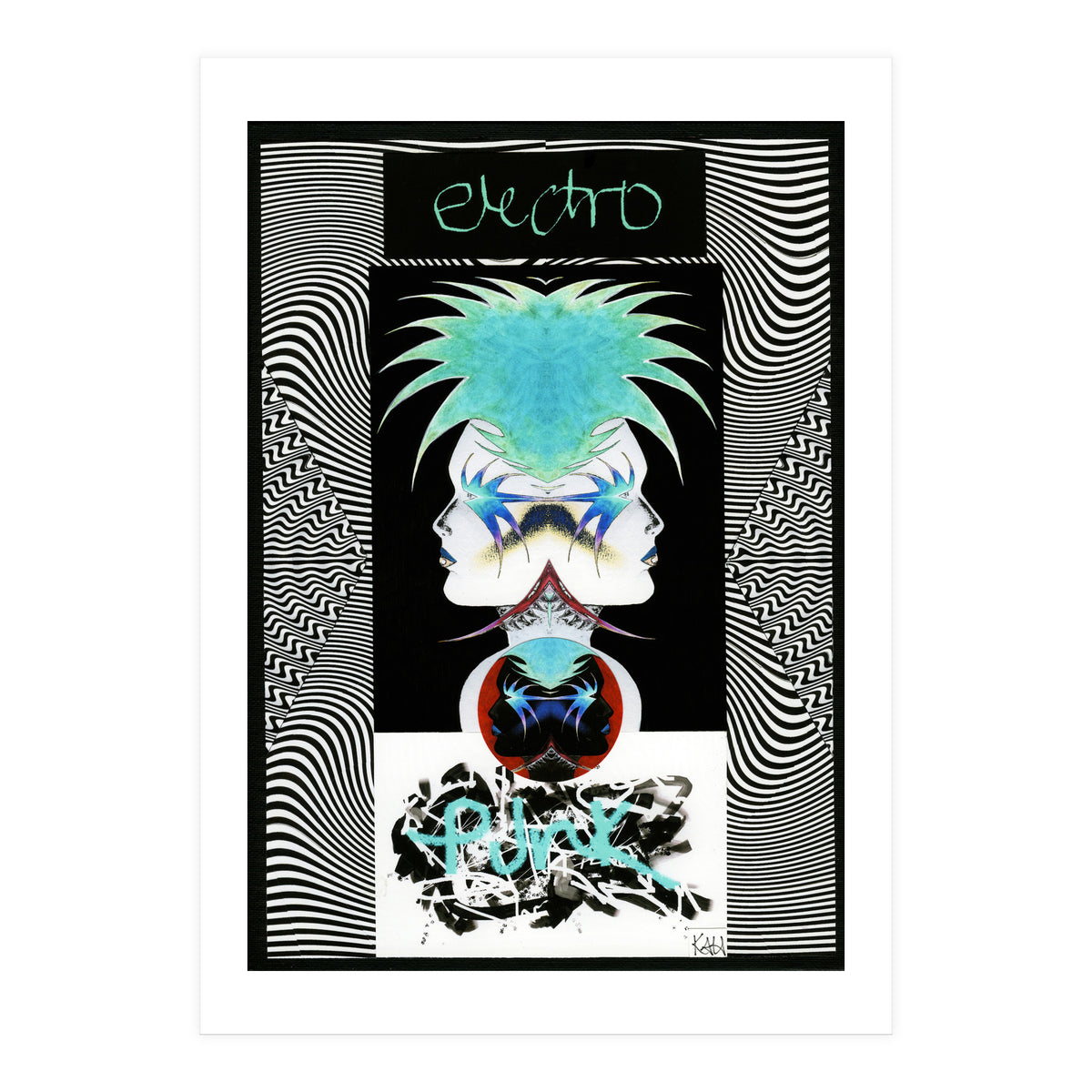 Warpaint: Punk Turquoise (Print Only)