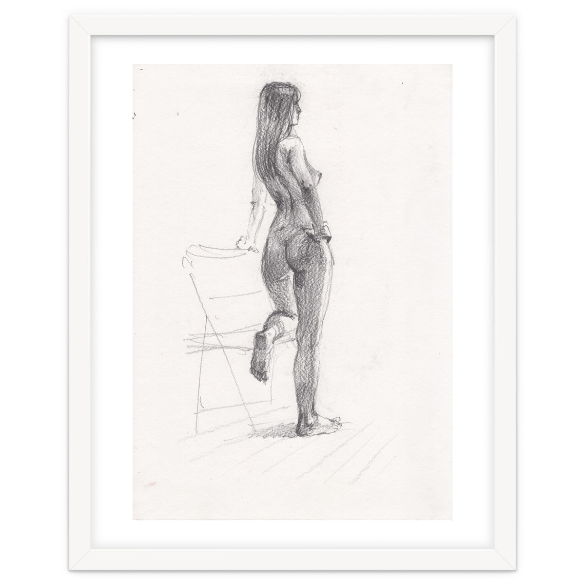 Erotic Sketch Drawing Art