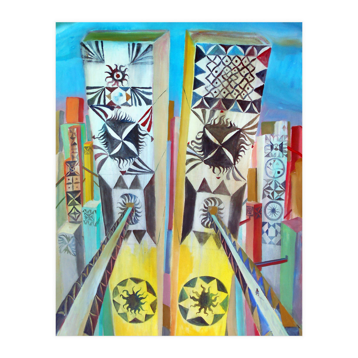 Torres De Atlantis (Print Only)