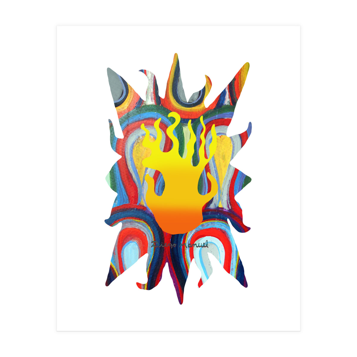 Fuego 11 Copia (Print Only)