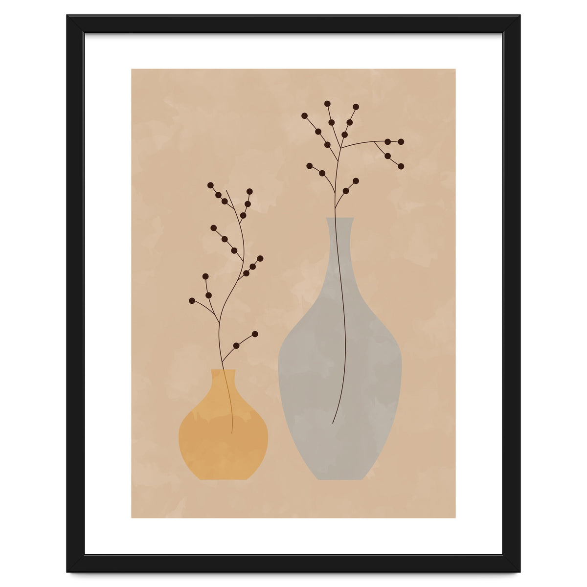 Mid Century Boho Pottery