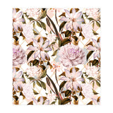 Pink flowering in geometric (Print Only) thumbnail