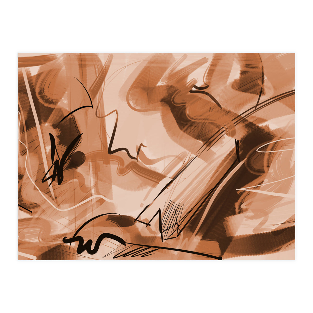 Cromatismo Em Sépia (Print Only)