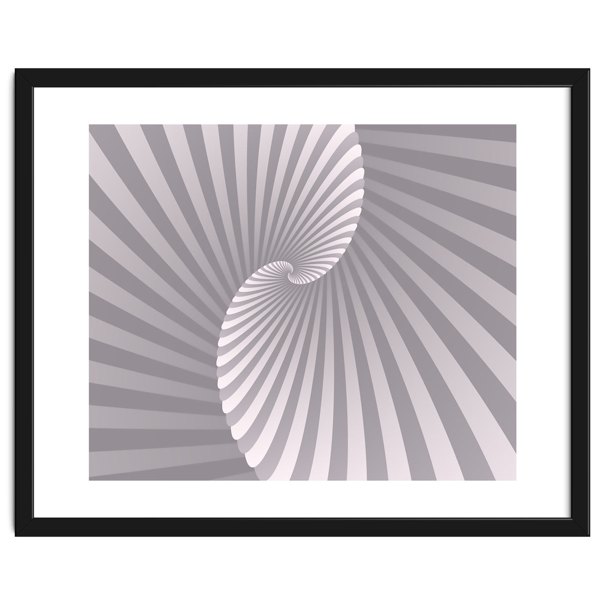 Abstract Retro Spiral