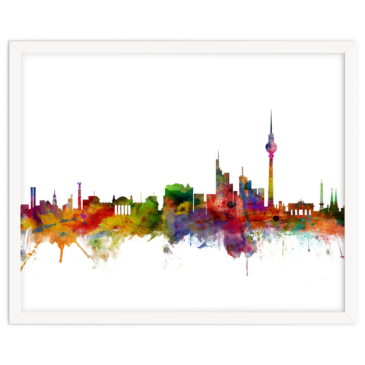 Berlin Germany Skyline