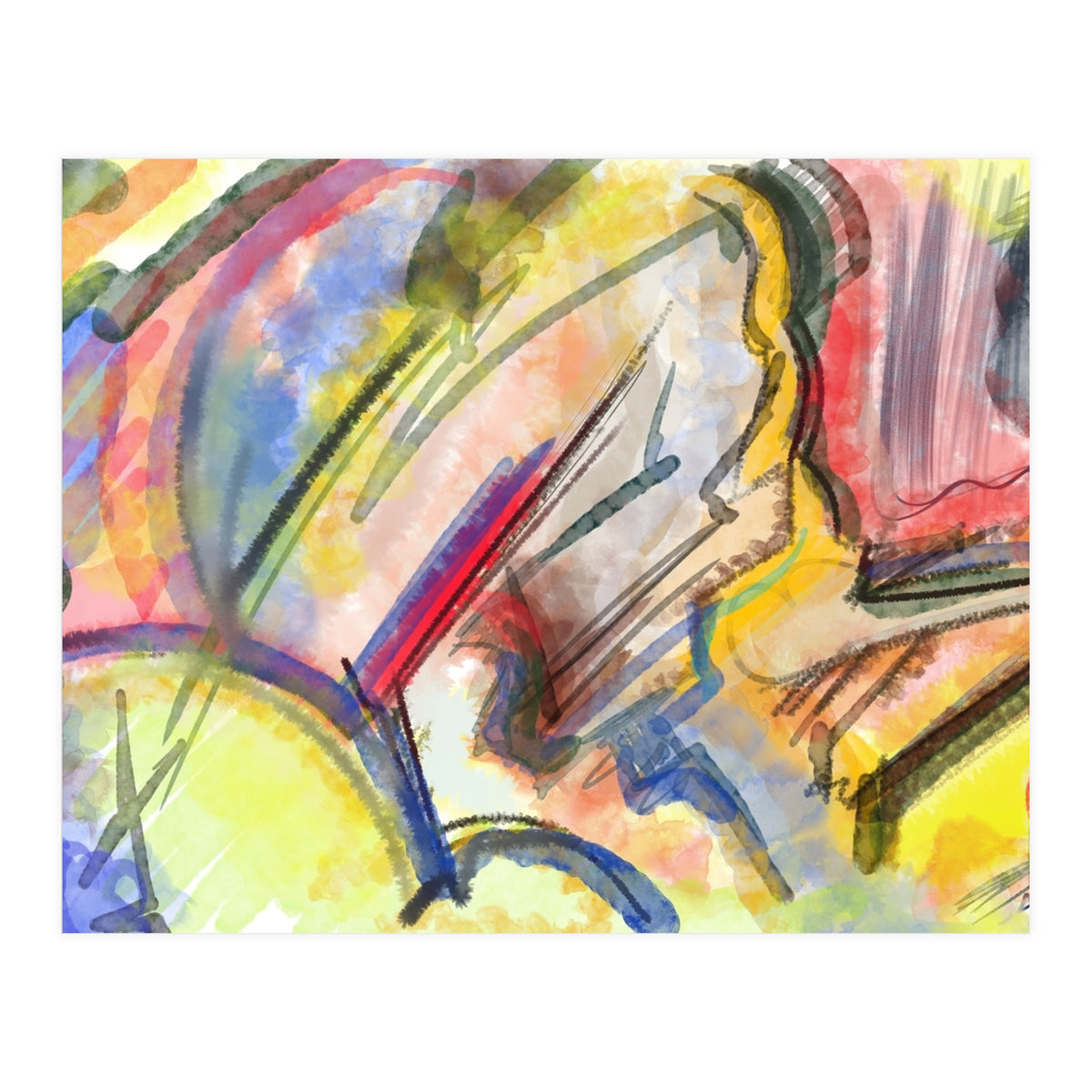 Aquarelando 1 (Print Only)