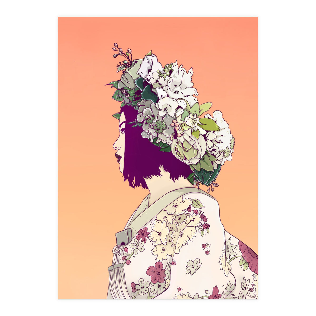 Geïsha under the Sun (Print Only)