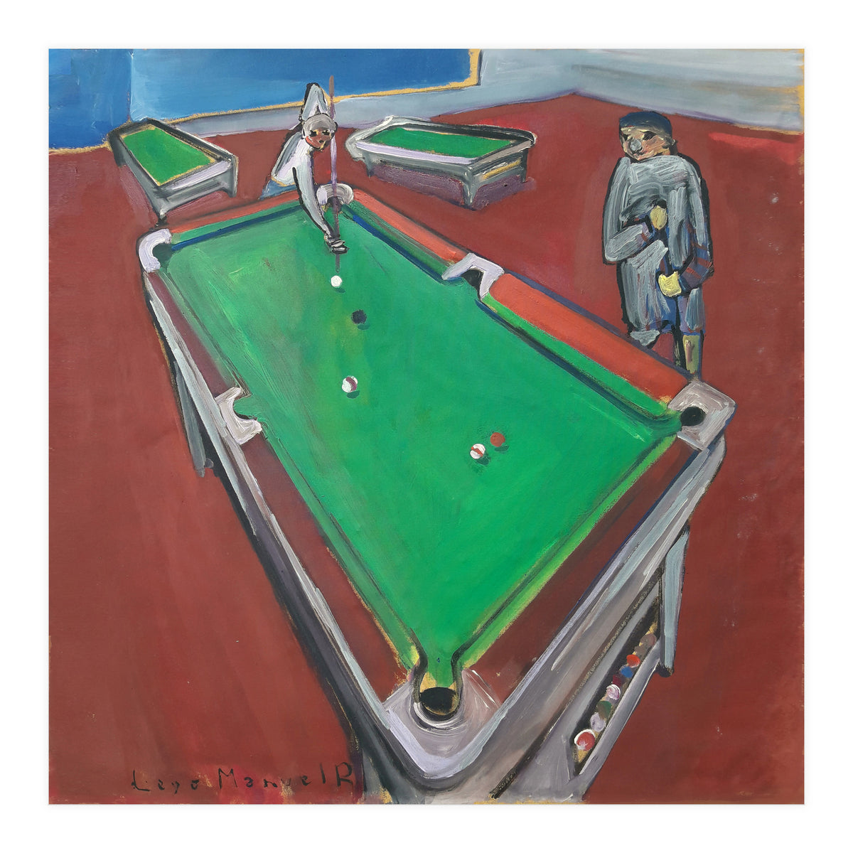 Noche De Pool 2 (Print Only)