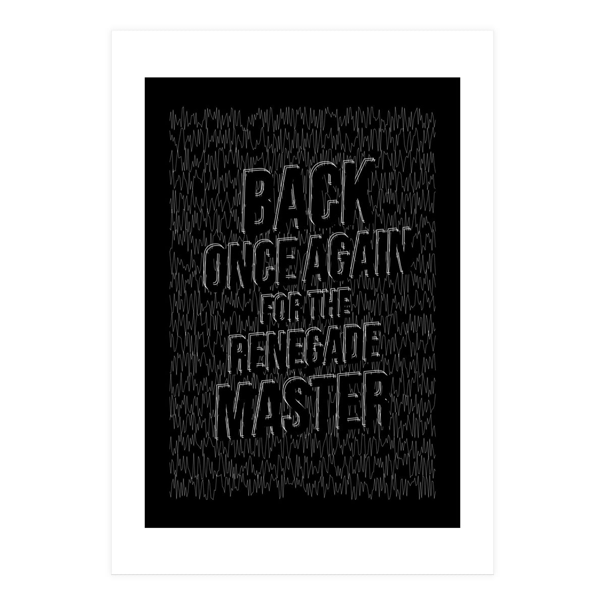 Renegade Master (Print Only)