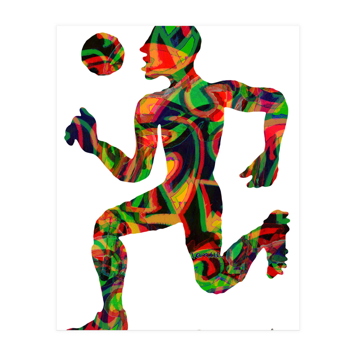 Jugador Nuevo 1 4 (Print Only)