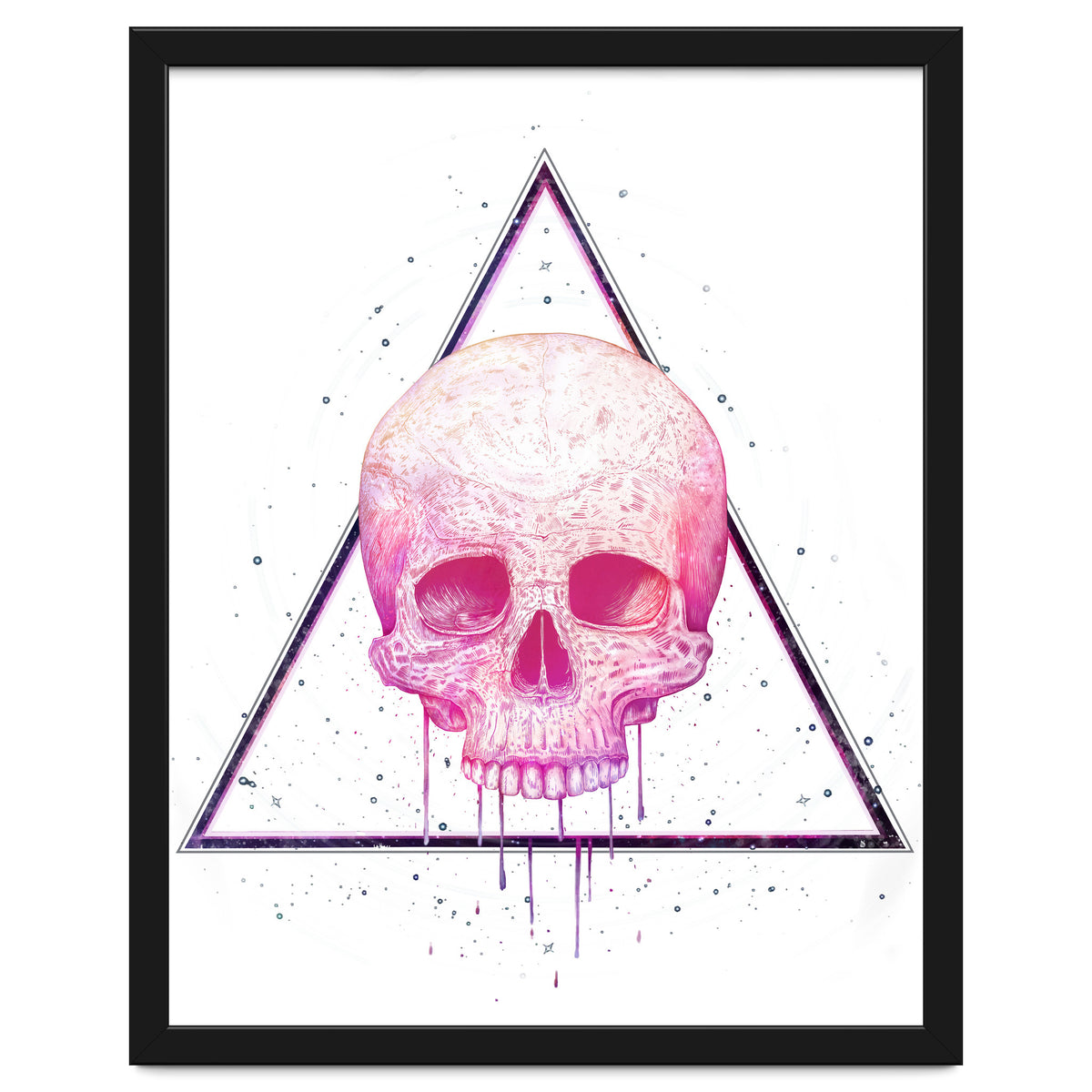 Skull In Triangle