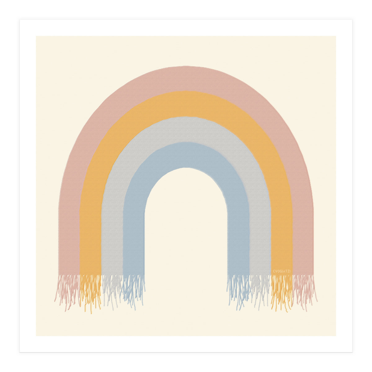 The Rainbow Of Calm (Print Only)