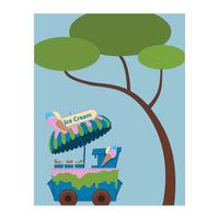 Ice Cream Stand (Print Only)