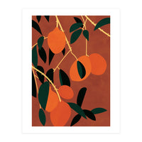 Terracotta Boho Lemon Tree (Print Only)