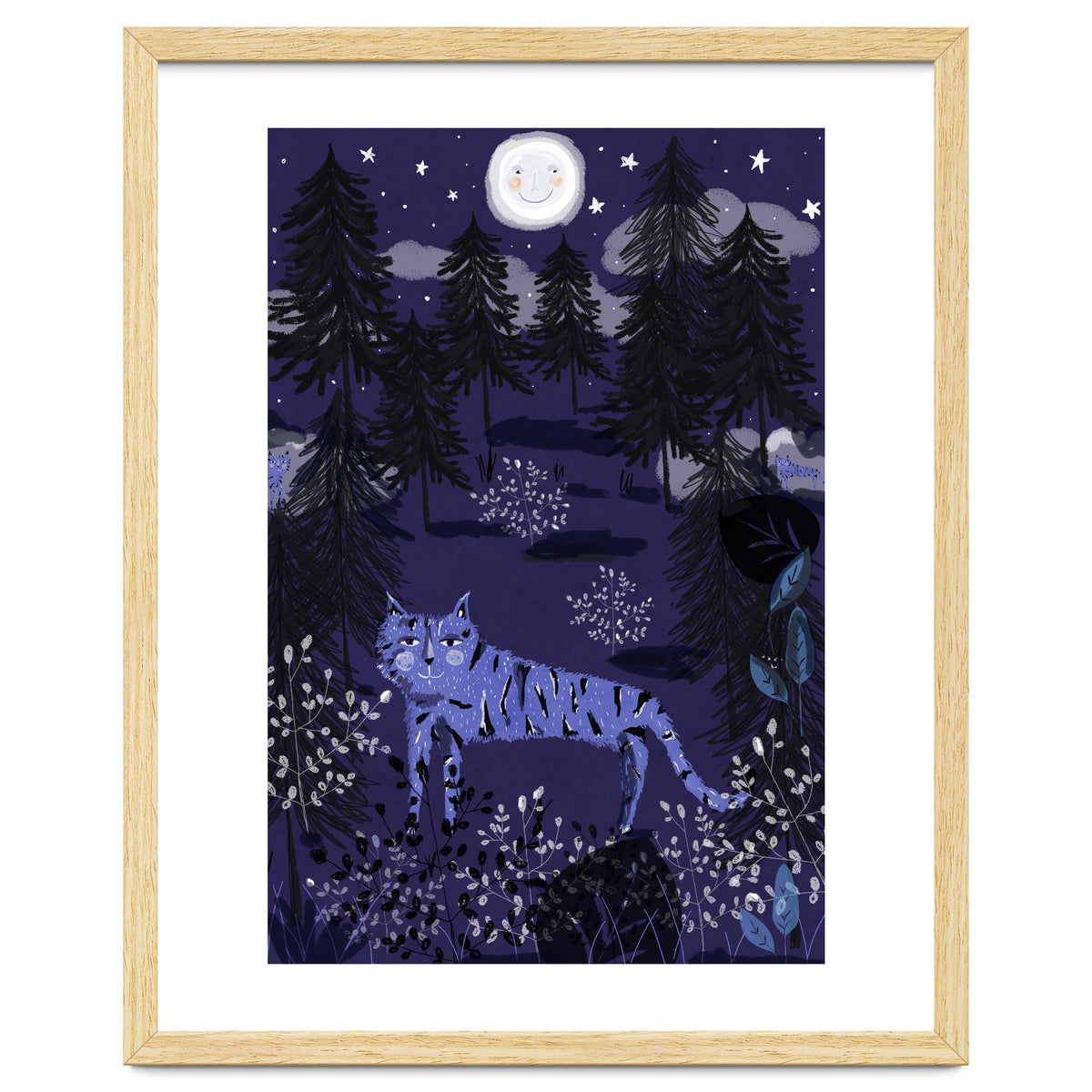 Night tigers  hide and seek