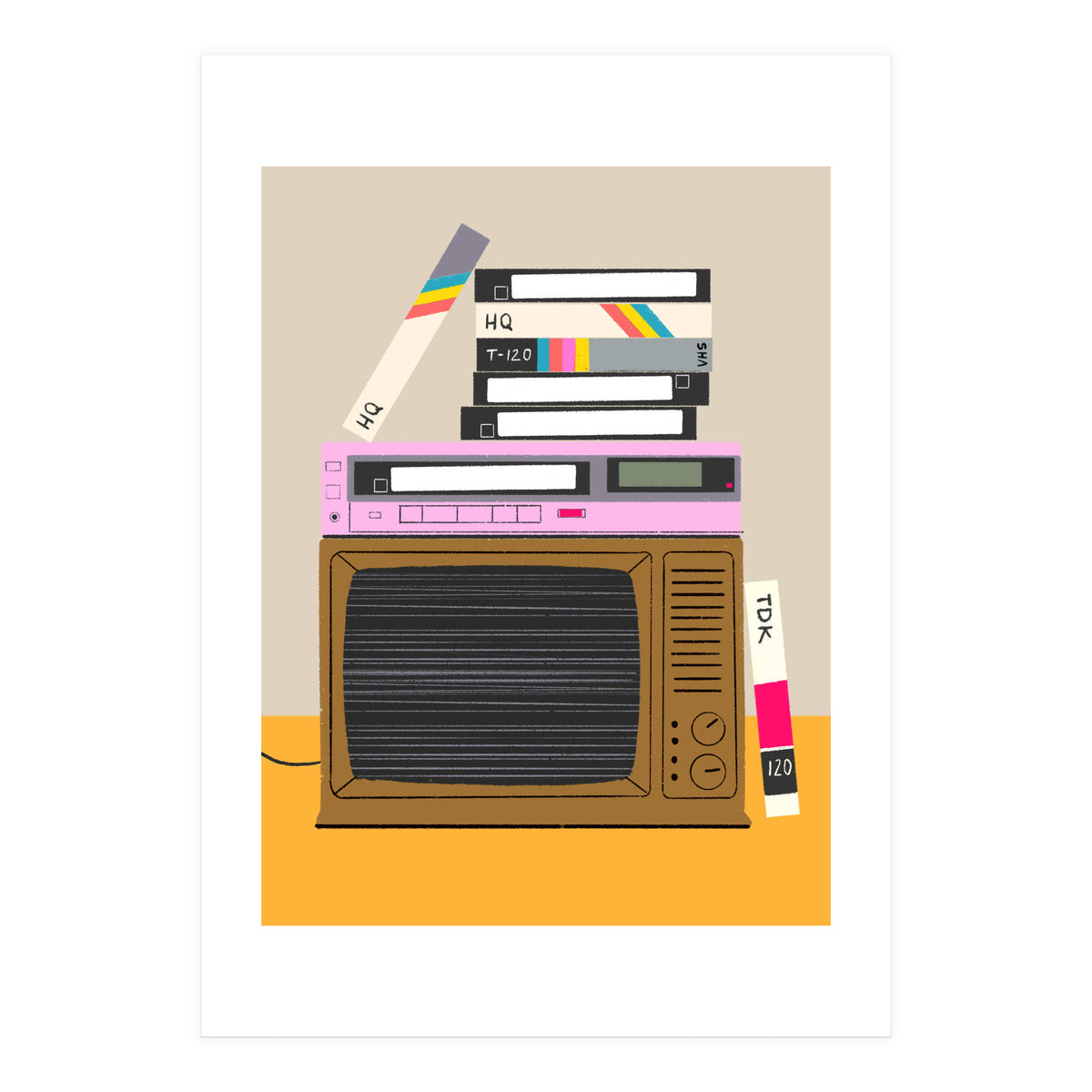 Vhs Nostalgia (Print Only)