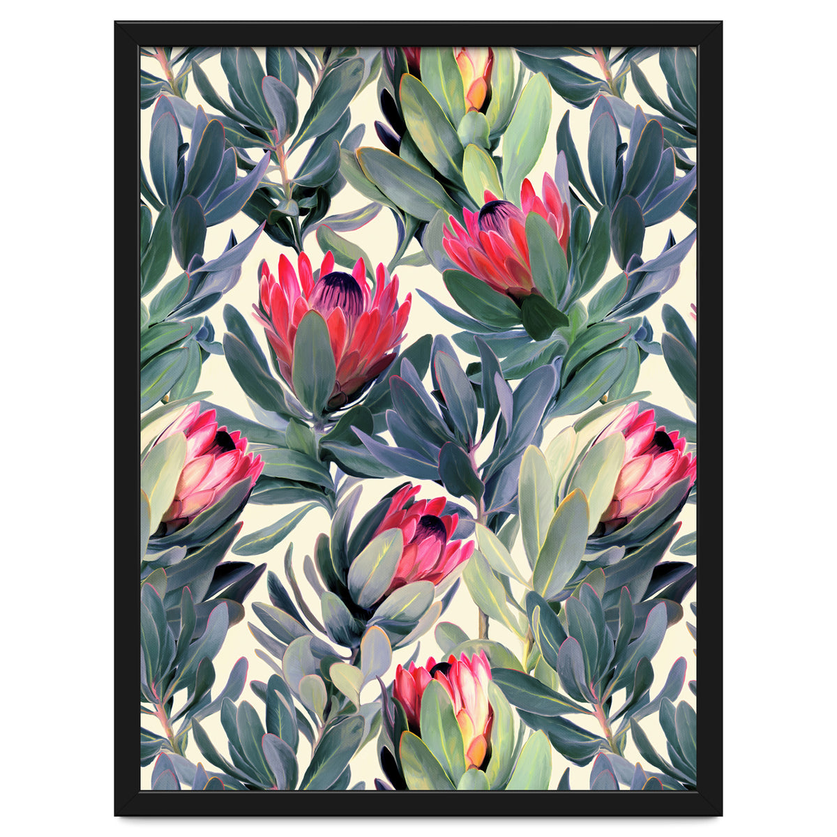 Painted Protea Pattern