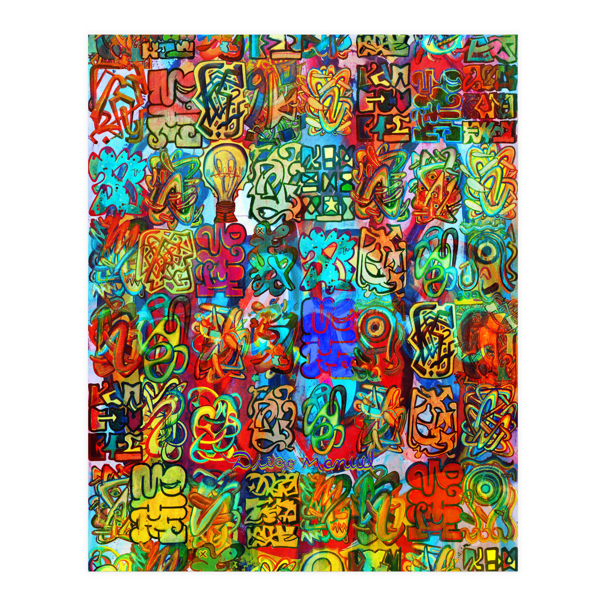 Graffiti 1 2022 3 (Print Only)