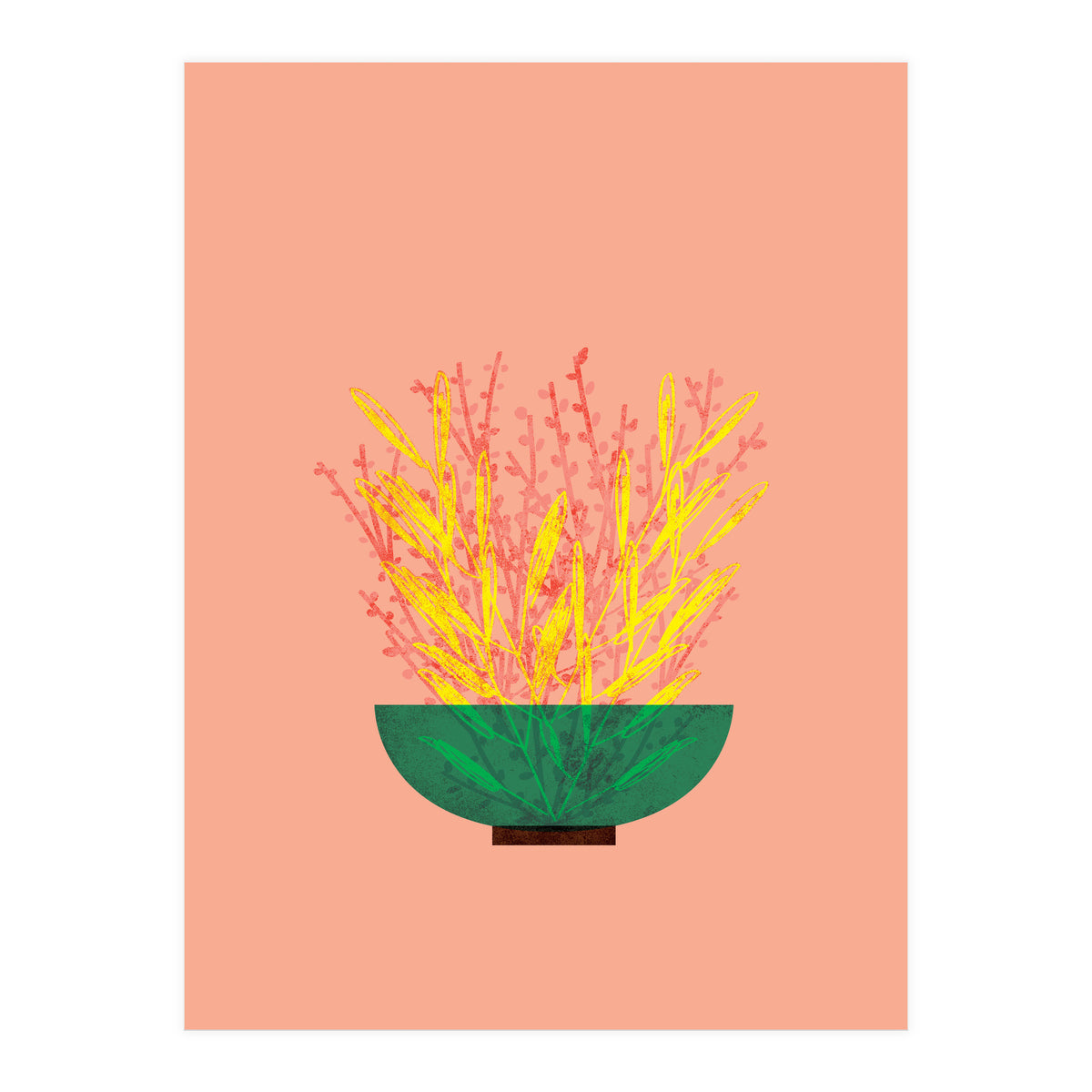 Flower pot III (Print Only)