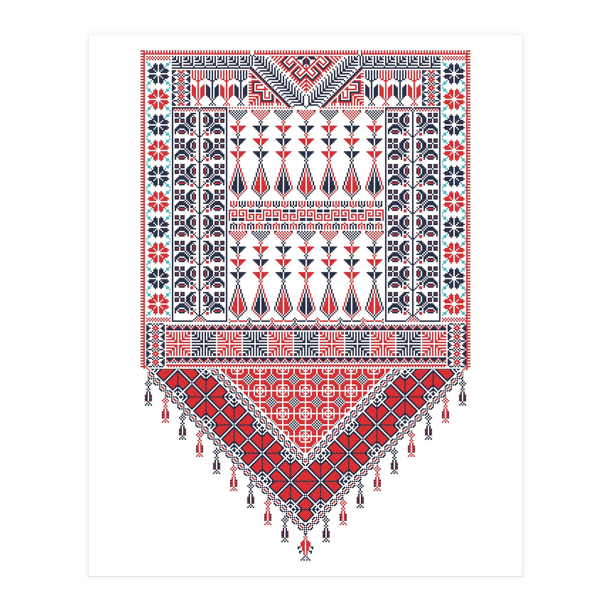 Tatreez Ornament 19 (Print Only)