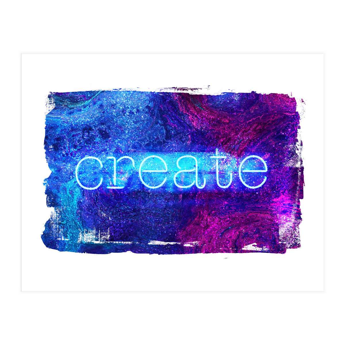 Neon Collection - Create (Print Only)