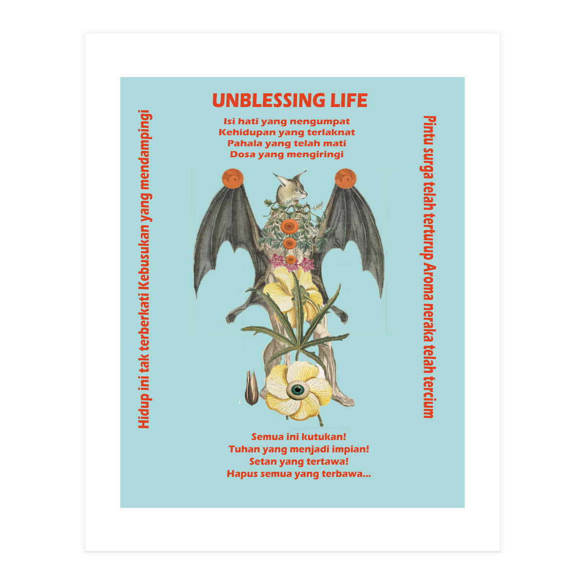 Unblessing life (Print Only)
