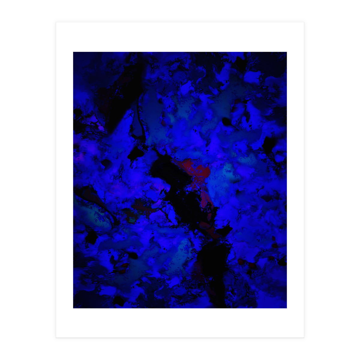 A Dark Blue Crash (Print Only)
