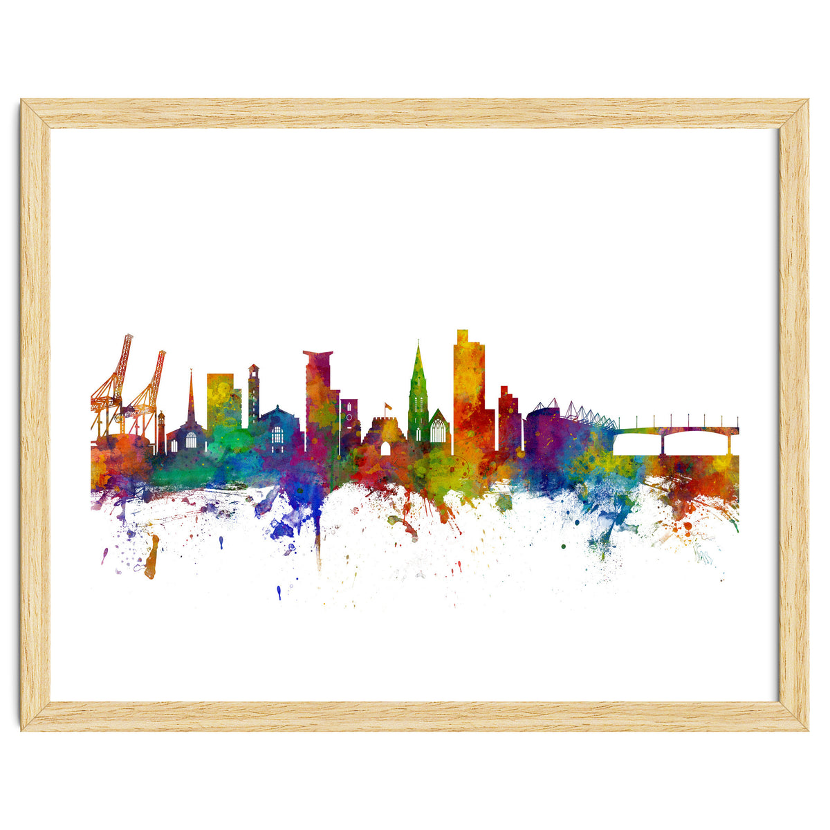 Southampton England Skyline