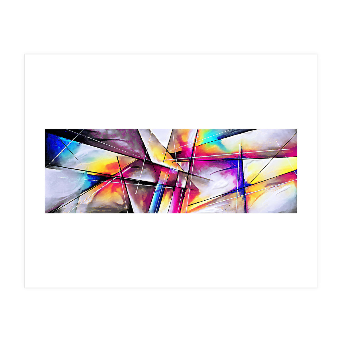 Abstract Art Britto - Qb288 (Print Only)