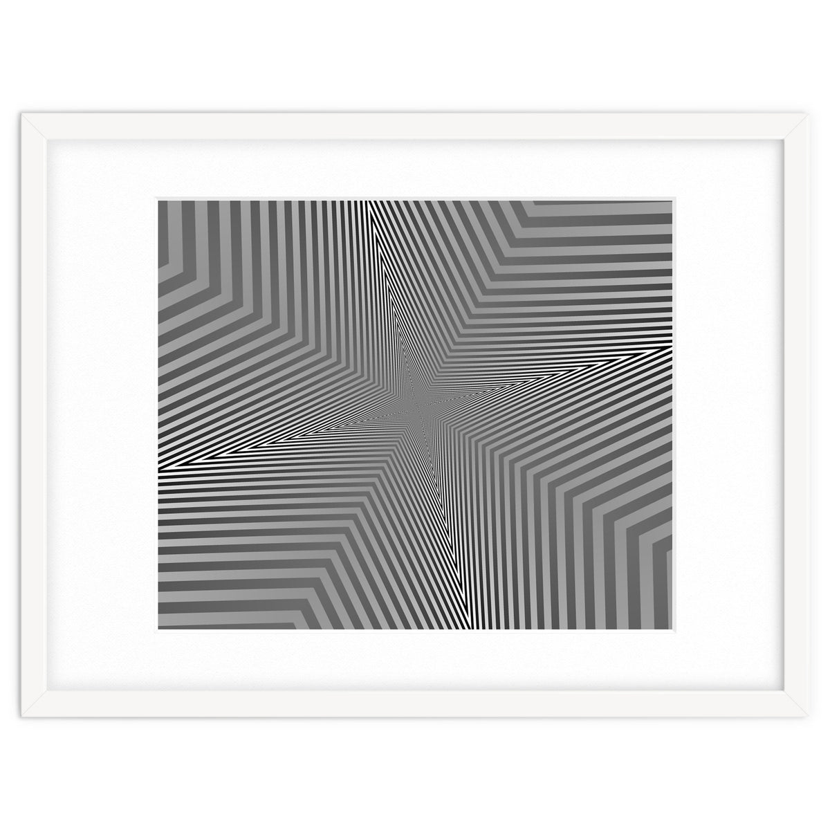 Abstract Triangle Pattern Geometric