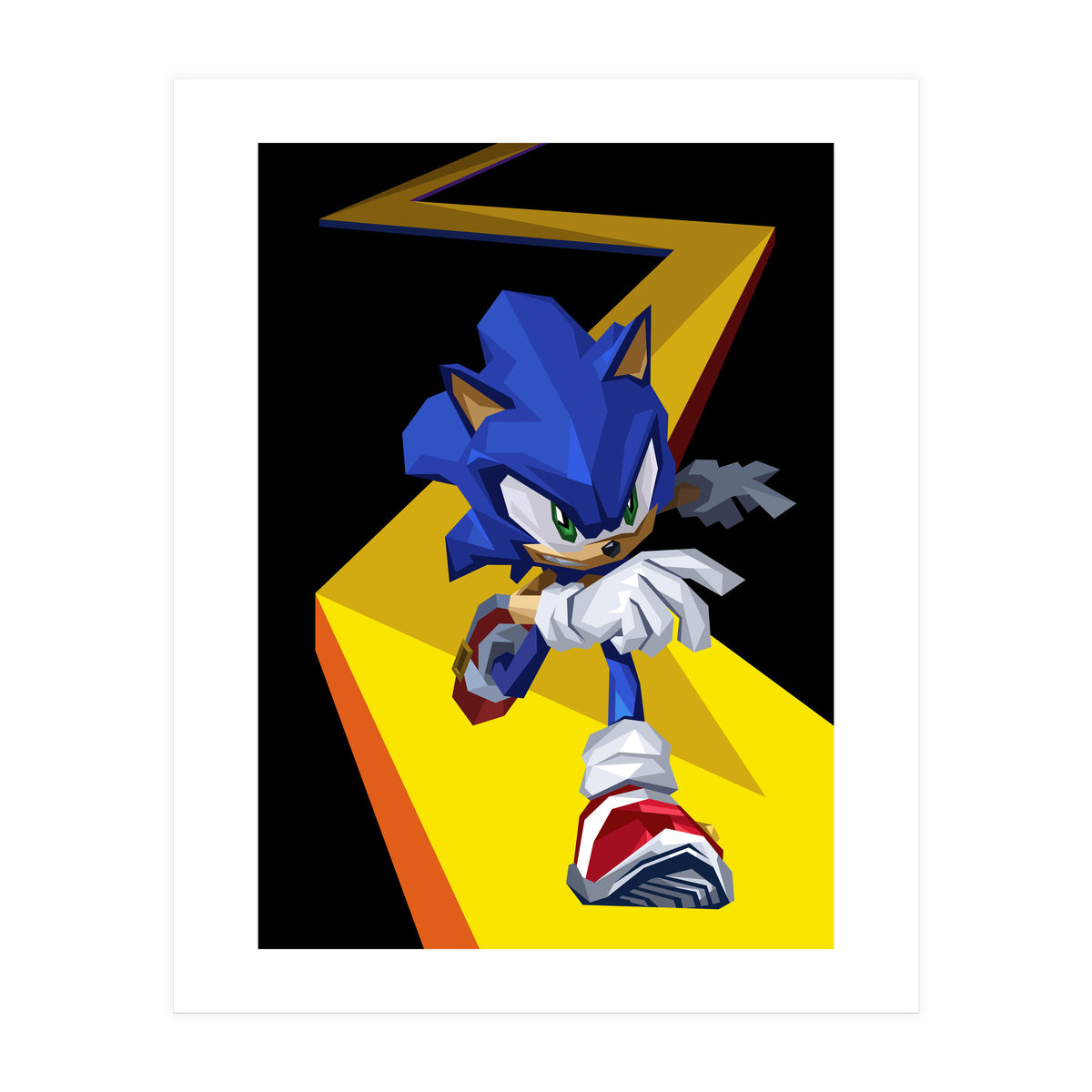 Sonic The Hedgehog (Print Only)