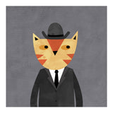 Ginger Cat in a Bowler Hat (Print Only) thumbnail