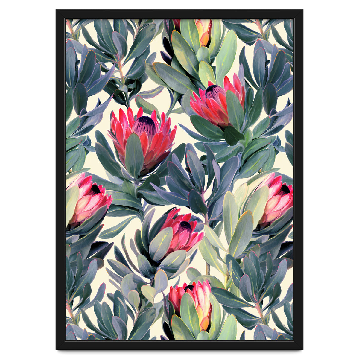 Painted Protea Pattern