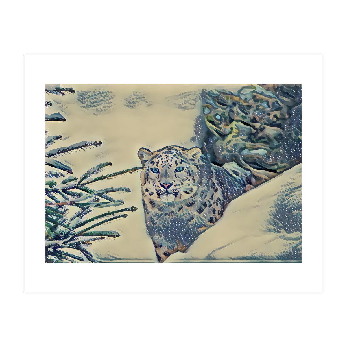Snow Leopard (Print Only)
