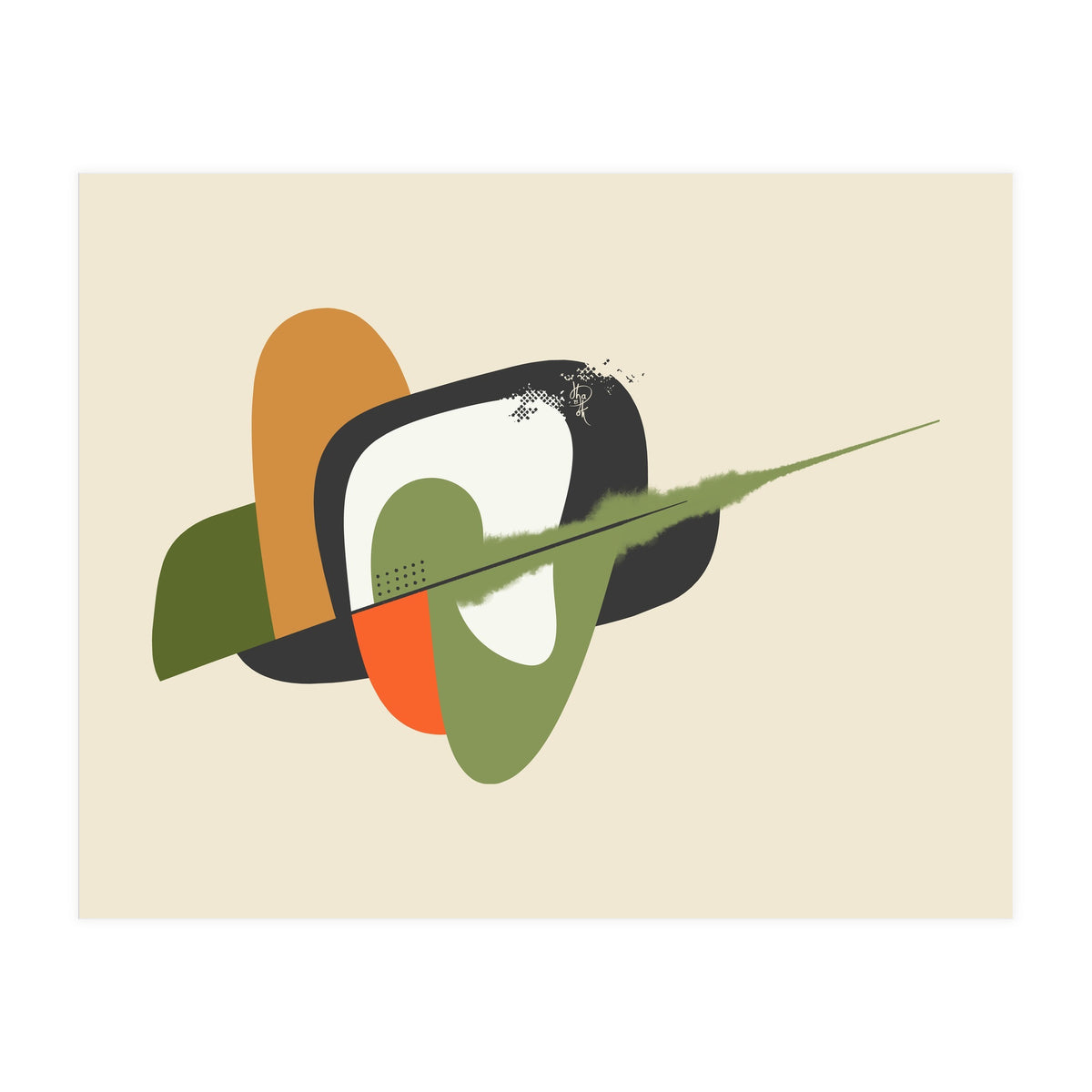 Abstract Space Travel 2 (Print Only)