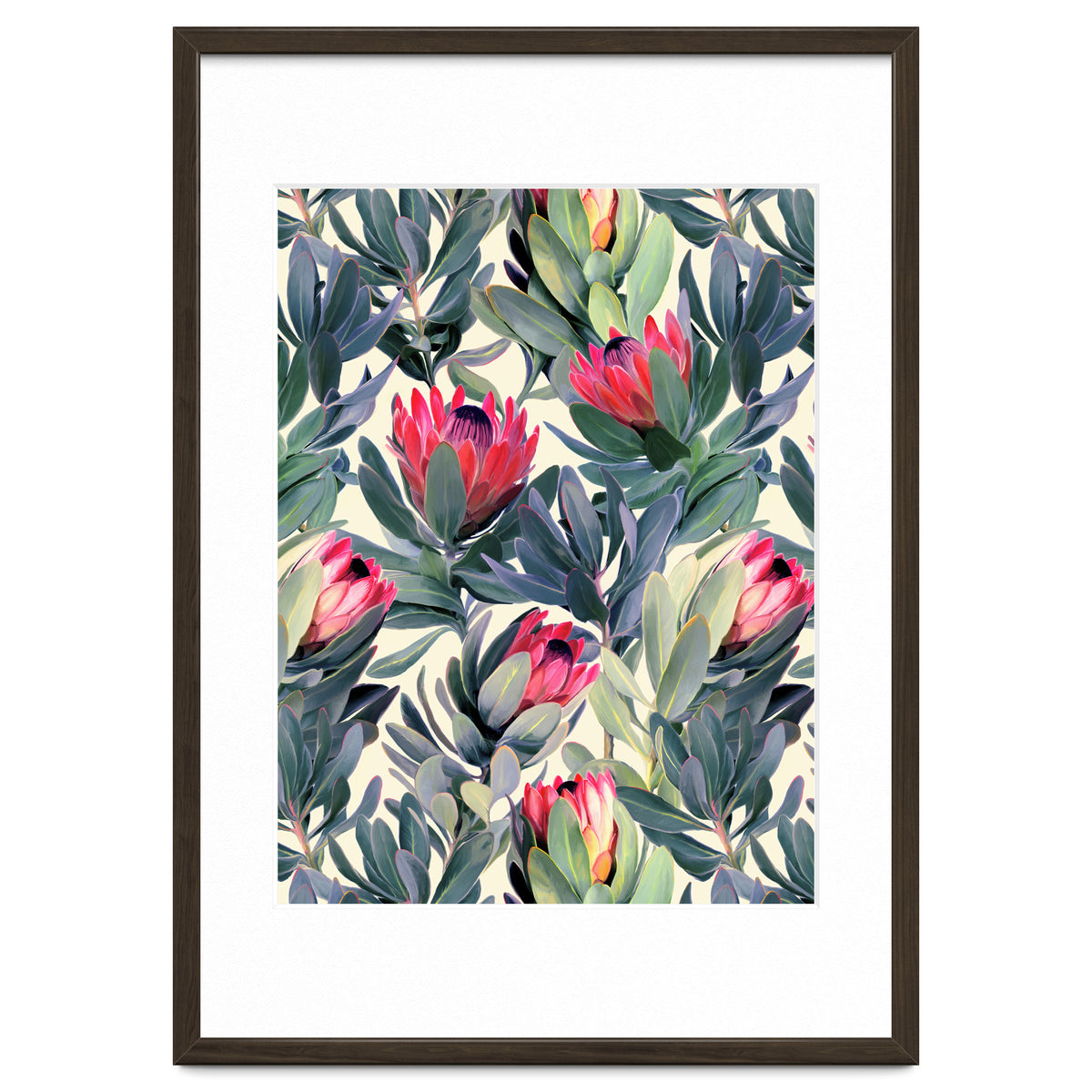 Painted Protea Pattern