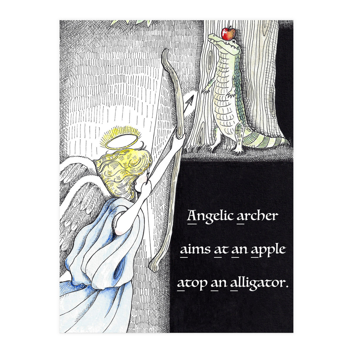 Letter A (Print Only)