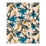 Blooming blossoms bluish I (Print Only) thumbnail