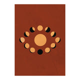 Lunar Eclipse Moon Illustration (Print Only) thumbnail