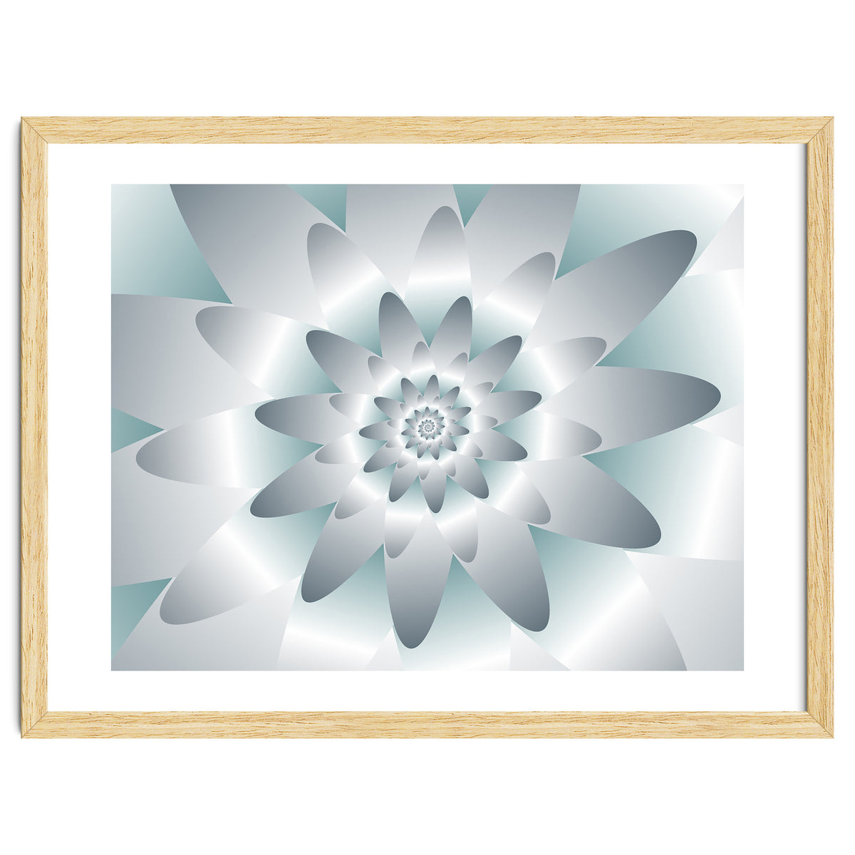 Swirl Flower Pattern