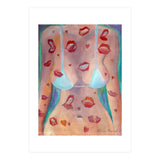 Torso Femenino Con Besos (Print Only) thumbnail